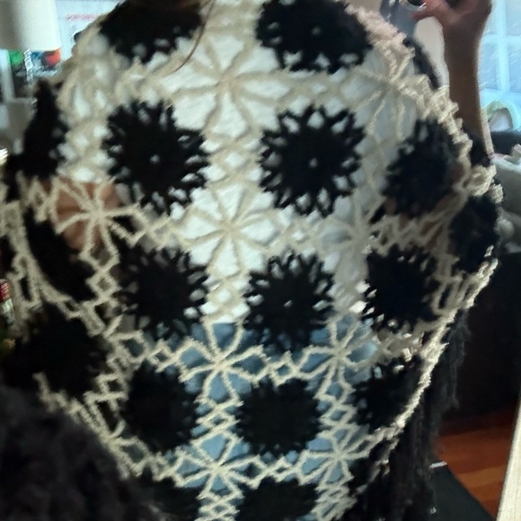 Beautiful Zadig & Voltaire Crochet Shawl - Picture 9 of 9